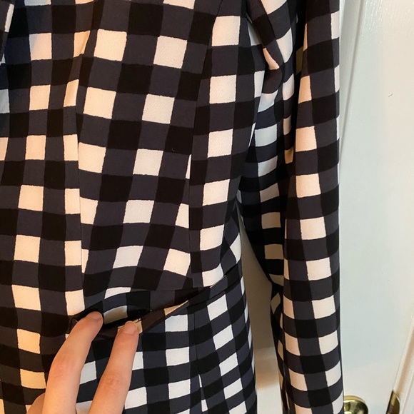 Last Chance Banana Republic Gingham Blazer - Picture 5 of 6